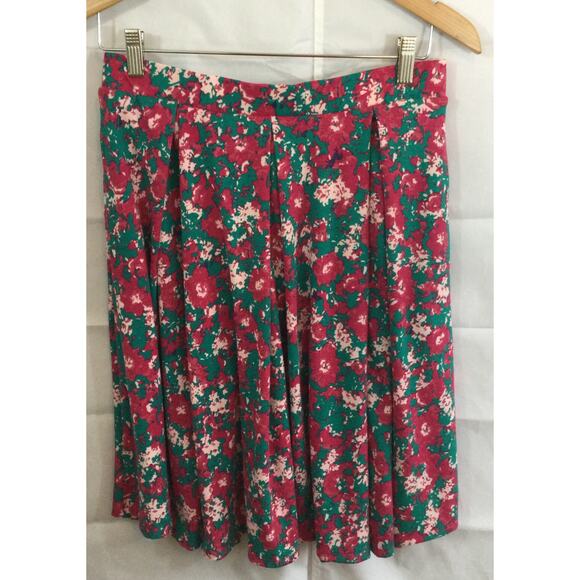 Skirt Midi Cottagecore Flowy Pink Lularoe Pockets Hidden Unicorns Sz M NWT - Picture 2 of 11